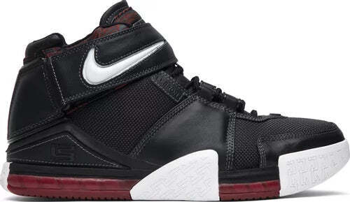 Nike LeBron Zoom 2 Black Crimson (2004)
